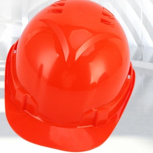 Casque de sécurité industriel orange en gros, meilleure qualité, casque de chantier personnalisable, directement de l'usine, en matériau HDPE pour le travail - Product Image 5