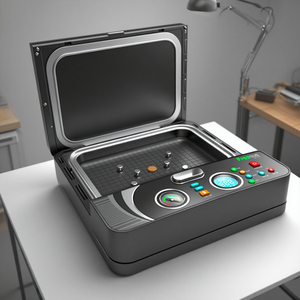 Machine de transfert de chaleur numérique pour vêtements 33*45 Presse à repasser à plat L'équipement de transfert manuel est de bonne qualité et à bas prix - Product Image 1