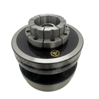 Mandril de Diafragma de Acero de Alta Precisión Serie JP |   Mandril de sujeción pasante JP6-100 para torno CNC y rectificadora