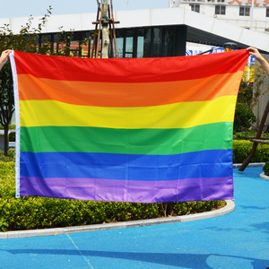 Полиэфирные радужные флаги 3x5 футов 90x150 см - Product Image 3