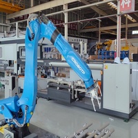 Concevez et fabriquez le système robotique intelligent de machine de palletisation de bras, machine robotique industrielle de palletisation de bras