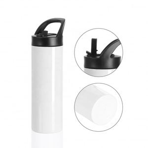 Htpmart Triple-Insulated Sublimation Tumbler 20oz Stainless Steel Sports Bottle <b>Straw</b> <b>Lid</b> - Product Image 2