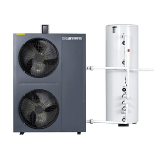 Pompe à chaleur double ventilateur empilable blanche élégante personnalisable en gros avec options d'alimentation flexibles pour les distributeurs de chauffage locaux européens - Product Image 6