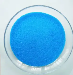 Sulfate pentahydraté prix de qualité alimentaire cuivre bleu cristal soluble dans l'eau et l'alcool CuSo4 5H2O