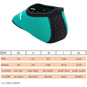 Chaussettes de plongée en néoprène OEM ODM, résistantes aux rayures, avec semelle en caoutchouc silicone <span class=keywords><strong>Smoothskin</strong></span> - Product Image 5