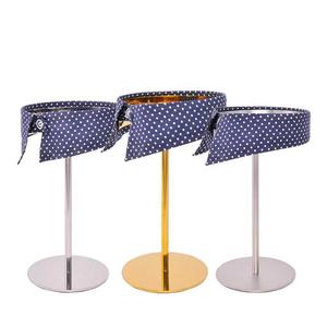 Внешний вид воротника Стенд воротник рубашки стеллажи для выставки товаров рукав реквизит держатель из нержавеющей стали с регулировкой по высоте, для магазина одежды - Product Image 2