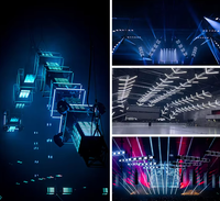 Barres LED rigides programmables à profilés aluminium sur mesure, DMX/SPI, pour éclairage de scène DJ, piste de danse et décoration de fête