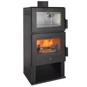 Estufa Multicombustible Moderna de Diseño Ecológico, Estufa de Leña Independiente de Acero al Carbono sin Humo, Horno para Uso en Dormitorios - Product Image 4