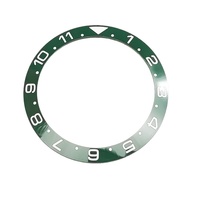 Horlogeaccessoires 38 mm GMT keramische bezel met afgeschuinde randcijfers voor Yacht-Master 40M horlogekasten gemaakt in China