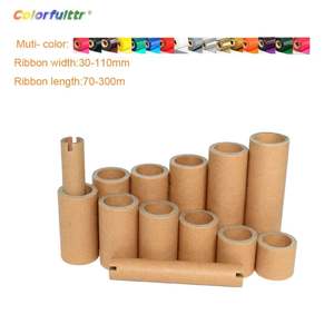 Nastro per Stampante Compatibile <span class=keywords><strong>Zebra</strong></span> Nuovo Tipo Arancione Nastro Termico in Cera Resina - Product Image 6