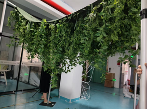 Plante verte artificielle <span class=keywords><strong>décoration</strong></span> <span class=keywords><strong>de</strong></span> plafond faux plafond plante suspendue artificielle feuilles arbre vigne <span class=keywords><strong>décoration</strong></span> - Product Image 3