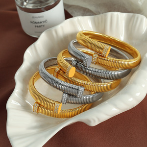 European American Minimalist Cross <b>Bracelet</b> Zinc Alloy <b>Crystal</b> Rhinestone Unisex Party Jewelry - Product Image 1