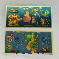 Памятные банкноты с персонажами Super Mario для коллекционирования и игр: вспомните детские игровые воспоминания