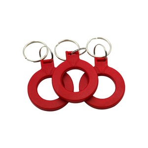 แท็กกุญแจ RFID ขนาดเล็ก ปรับแต่งสีและโลโก้ได้ 125kHz/13.56MHz T5577/EM4305 NFC พวงกุญแจ ABS สำหรับใช้ในโรงแรม - Product Image 3