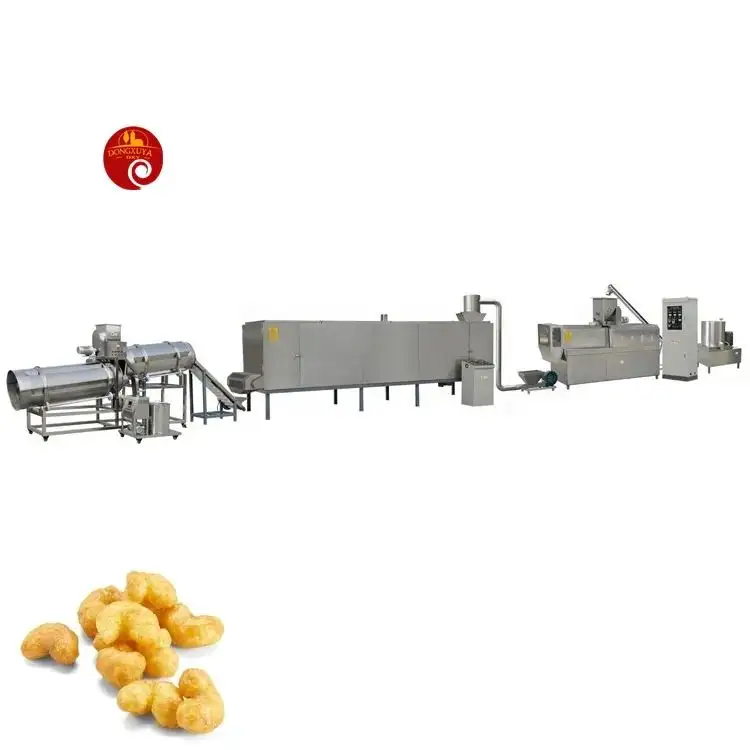 Fabriek Groothandelsprijs Gefrituurde Snacks Maïschips Productielijn 2d 3d Maïs Voedsel Snack Voedsel Extruder Machine