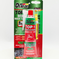 Mastic silicone RTV TOP 1 haute température, durcissement rapide pour moteur automobile et applications industrielles