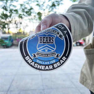 Logotipo personalizado ventana impresa se aferra vinilo blanco Ventana de <span class=keywords><strong>coche</strong></span> estática Calcomanía para ventana de tienda de coches - Product Image 2