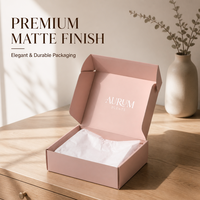 Boîte d'expédition en carton ondulé kraft recyclable personnalisée avec gaufrage et impression UV quadricolore pour l'emballage de produits e-commerce et de vente au détail