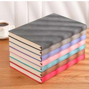 Carnets <span class=keywords><strong>de</strong></span> notes quotidiens en cuir à couverture rigide, épais, à lignes classiques, personnalisés, pour femmes, hommes, voyages, affaires, <span class=keywords><strong>travail</strong></span>, bureau - Product Image 5