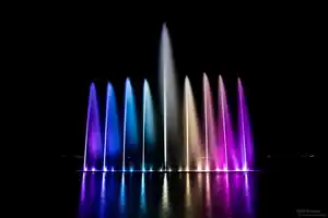 36w rgb colorido exterior decoração da praça, à prova d' água led 24 volts luz fonte submarina