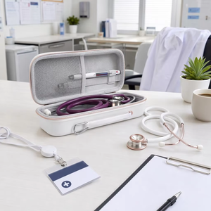 Étui de transport pour stéthoscope médical antichoc en EVA personnalisé, étanche, sac d'accessoires pour infirmière et médecin, boîte à outils d'urgence pour premiers secours - Product Image 4
