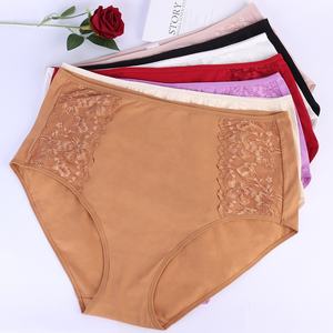 Mutandine da <span class=keywords><strong>donna</strong></span> grandi mutandine con controllo della pancia a vita alta mutandine <span class=keywords><strong>in</strong></span> cotone 3XL 4XL mutandine da <span class=keywords><strong>donna</strong></span> <span class=keywords><strong>in</strong></span> Stock - Product Image 3