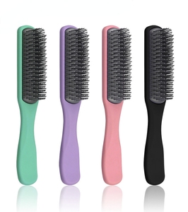 Peigne de <span class=keywords><strong>massage</strong></span> de vente chaude adapté à une utilisation humide et sèche Peigne à neuf rangées <span class=keywords><strong>pour</strong></span> hommes et femmes - Product Image 2