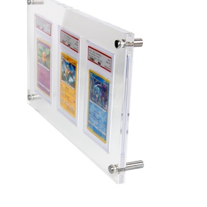 Precio de fábrica: Soporte de exhibición de acrílico transparente para tarjetas de béisbol coleccionables y tarjetas clasificadas en formato slab - Product Image 4