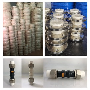 Cấp thực phẩm Silicone Trắng vít kết nối sống khớp nối cao su mở rộng - Product Image 2