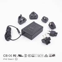 Adaptador de Corriente CA/CC Certificado por CB UL TUV-Mark, 30W 60W 90W 12v5a 15v 0.3a, Enchufe Múltiple para EE. UU., UE, Reino Unido y Australia, Fuente de Alimentación para Máquina de Rayos X