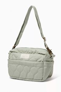 Sac banane en coton imperméable avec fermeture éclair, sangle réglable, motif lettres, matelassé à pétales, sac à bandoulière pour appareil photo, sac de poitrine, mode - Product Image 2
