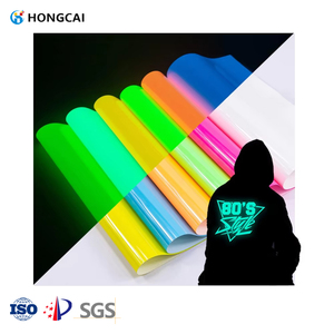 <span class=keywords><strong>Vinilo</strong></span> Luminoso que Brilla en la Oscuridad de 12in*35.4in con 8 Colores, Fácil de Cortar y Desmalezar para Manualidades DIY en Ropa, Textiles y Bolsos con <span class=keywords><strong>Plotter</strong></span> - Product Image 1