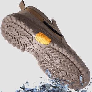 أحذية رجالية كاجوال لأعمال البناء مقدمة من الصلب مع حماية صناعية بشعار مخصص مانع للإنزلاق للسلامة في فصل الشتاء نعل إيفا - Product Image 5