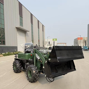 Mini pelle frontale agricole à énergie nouvelle pour le nettoyage des déchets dans les fermes - Product Image 6