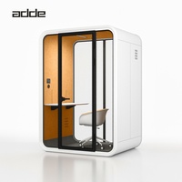 Cabine téléphonique insonorisée mobile pour intérieur, bureau acoustique, cabine de travail, pod de bureau
