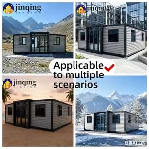 Casa Prefabricada en Contenedor JinQing <span class=keywords><strong>de</strong></span> 20 pies, Expandible, Móvil, con Cocina, Apartamento, Espacio <span class=keywords><strong>de</strong></span> Vida Moderno, Todo en Uno, Lista para Usar - Product Image 5