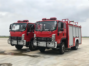 Camiones de Bomberos KAMA 4x4 con Tanque Doble de Agua y Espuma, Todoterreno, para Uso Industrial - Product Image 2