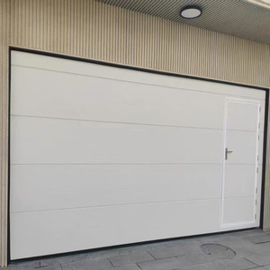 <span class=keywords><strong>Porte</strong></span> de garage <span class=keywords><strong>sectionnelle</strong></span> automatique <span class=keywords><strong>avec</strong></span> <span class=keywords><strong>porte</strong></span> piétonne intégrée pour usage résidentiel - Product Image 4
