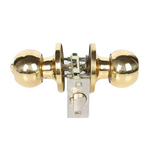 Serrure <span class=keywords><strong>de</strong></span> <span class=keywords><strong>porte</strong></span> à bouton, ajustable, pour salle <span class=keywords><strong>de</strong></span> bains, nord-américain - Product Image 1