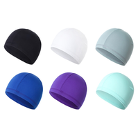 Gorra Forro de Casco de Ciclismo Personalizada al por Mayor, Transpirable, de Poliéster que Absorbe el Sudor, para Deportes al Aire Libre, Forro de Casco Cortavientos