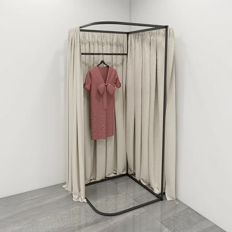 Essayage Portable en fer Pop-Up, 1 pièce, pour magasin de vêtements/exposition de cabine à langer temporaire en vente