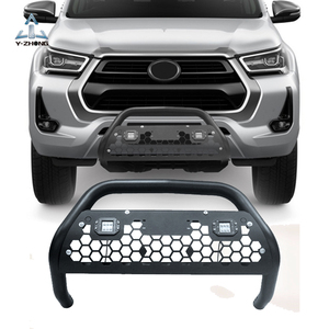กันชนหน้ารถกระบะ 4x4 พร้อมไฟ LED สำหรับ Toyota Hilux Vigo Revo Rocco Highlander 4Runner <span class=keywords><strong>Fortuner</strong></span> - Product Image 1