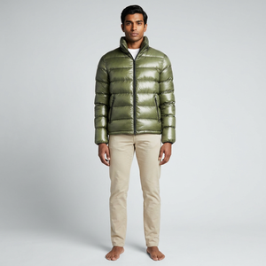 Chaqueta de Plumón Personalizada de Último Estilo para Hombre, Transpirable y de Secado Rápido, Ideal para el Invierno - Product Image 1