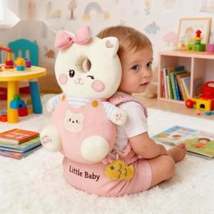 Cuscino Protettivo Anti-Caduta per Neonati, <span class=keywords><strong>Casco</strong></span> di Sicurezza per Bambini che Imparano a Camminare, Protezione per la Testa Traspirante Anti-Collisione - Product Image 1