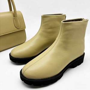 Venta Directa de Fábrica, Se Aceptan <span class=keywords><strong>Botas</strong></span> de Cuero Resistentes Personalizadas para <span class=keywords><strong>Mujer</strong></span> - Product Image 1