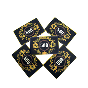 Customized Design Ceramic Made Casino Einfarbigen <strong>Poker</strong> <strong>Chips</strong> Plaques With Value From <strong>Chip</strong> <strong>Poker</strong> Manufacturers - Product Image 1
