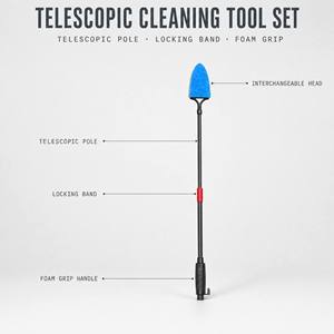 Brosse de nettoyage d'aquarium OEM ODM avec logo personnalisé pour aquarium de récif, conception à bande de fixation, MOQ flexible - Product Image 5