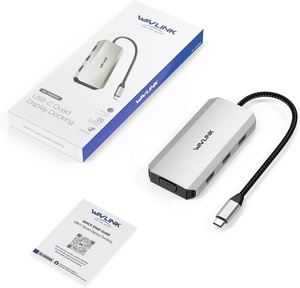 <span class=keywords><strong>Mini</strong></span> Dock 4K con Cuatro Pantallas, Estación de Acoplamiento USB C con Entrega de Energía de 85W, Estación de Acoplamiento <span class=keywords><strong>para</strong></span> Windows con Cuatro Monitores Wavlink WL-UMD304 - Product Image 6