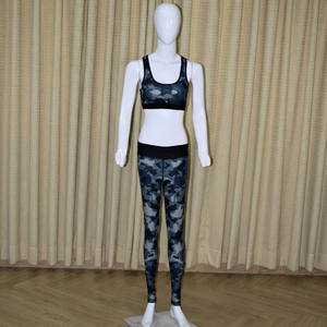<b>Women's</b> Solid Casual 2-Piece <b>Shorts</b> Set Polyester/Nylon Quick Dry <b>Knee</b>-<b>Length</b> Activewear Workout Gym Drawstring Embroidered - Product Image 1