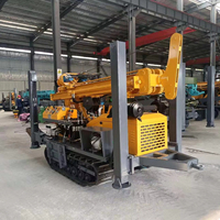 Machine à Diesel KY Petite Machinerie de Construction 100m 180m 200m Rig de Forage de Puits d'Eau DTH à Vendre